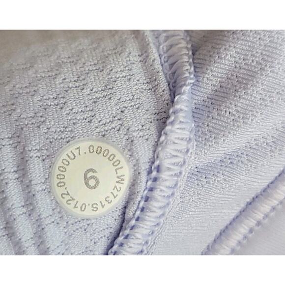 Lululemon Sport Bra Sz 6 Free To Be Serene Light Support C/D Cup Lavender - Picture 6 of 6